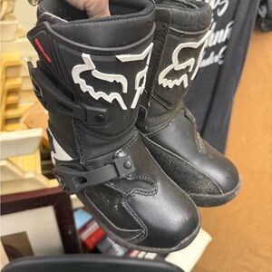 Fox Kids Black Adventure Boots